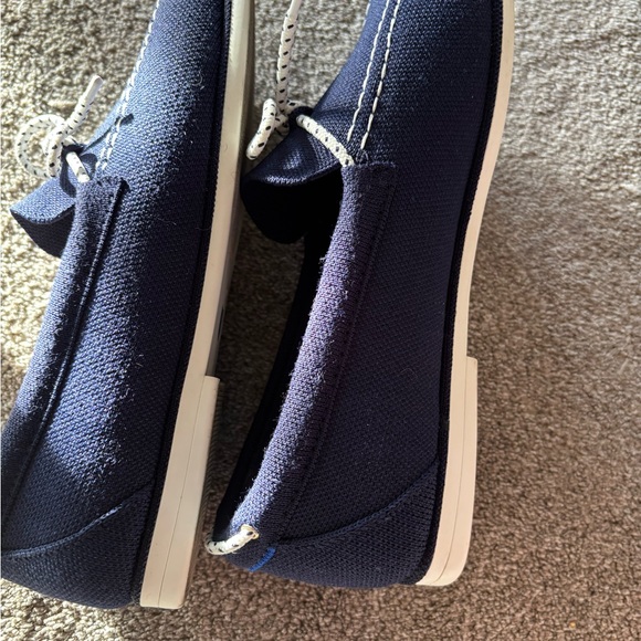 Rothy's Bay Blue Boat Shoes - Picture 2 of 9